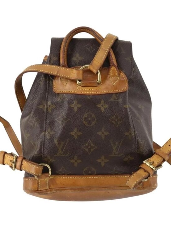 LOUIS VUITTON Monogram Montsouris PM Backpack M51137 LV Auth 163827 main image 8